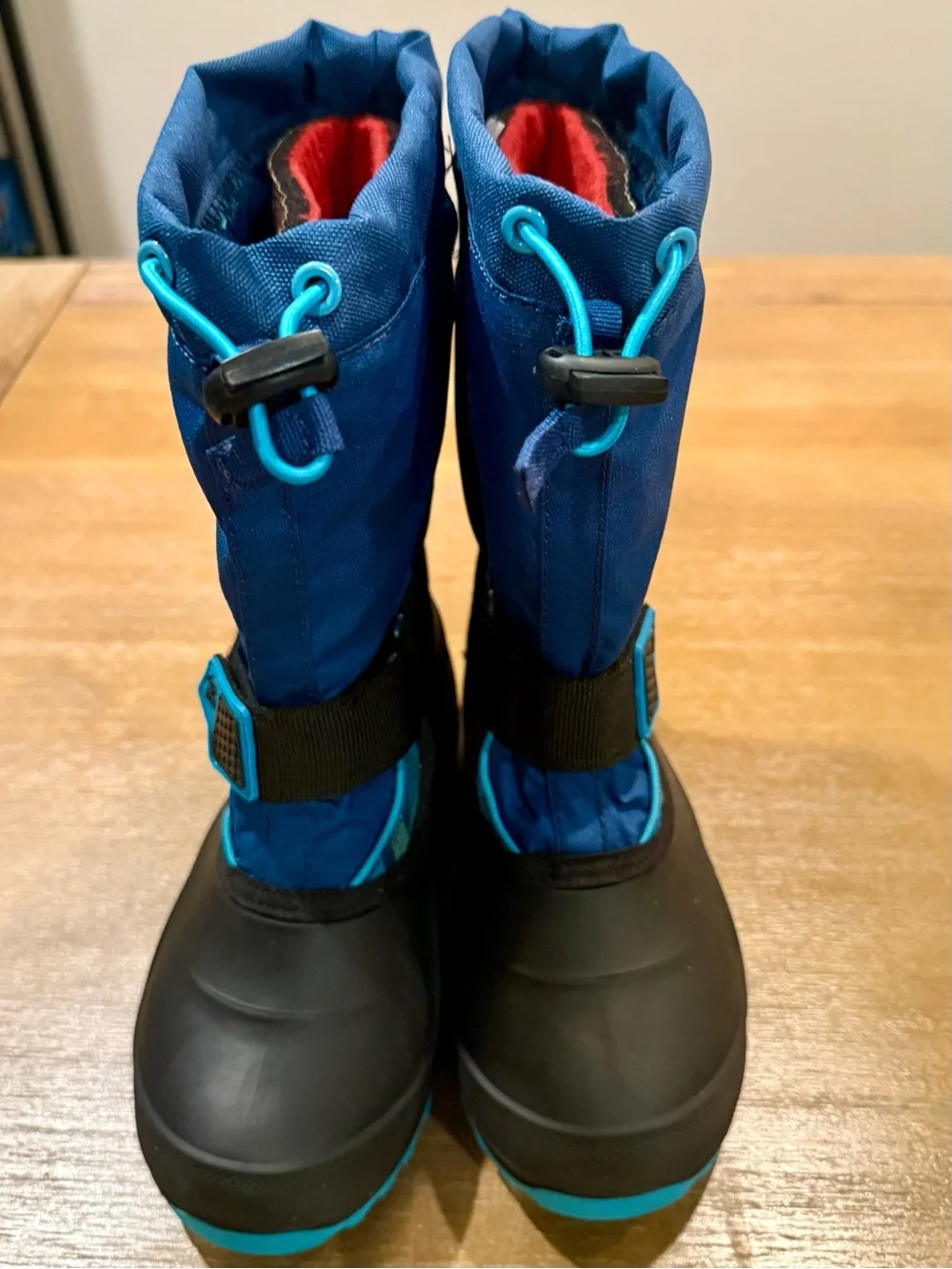 Kamik Kids Snowfall P 2 Winter Boot Blue Black Insulated Size 2